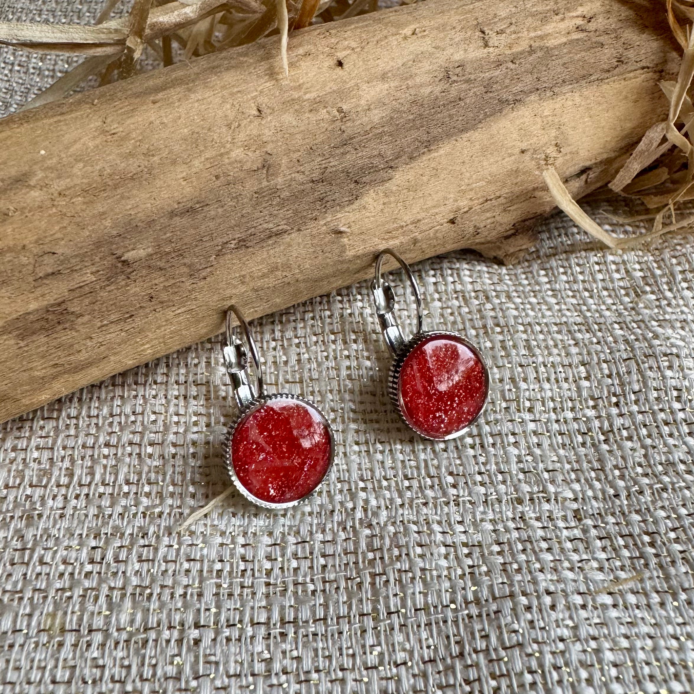 Boucles d'oreilles 'Doya' — vue 6 — bijou artisanal Tipoïa Bijoux