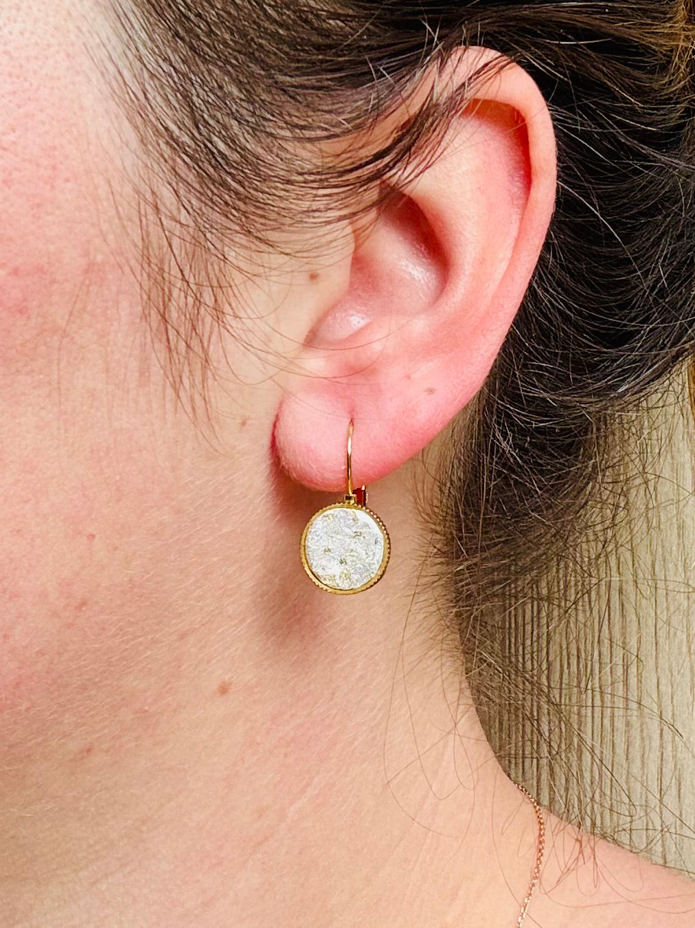 Boucles d'oreilles 'Doya' — bijou artisanal Tipoïa Bijoux