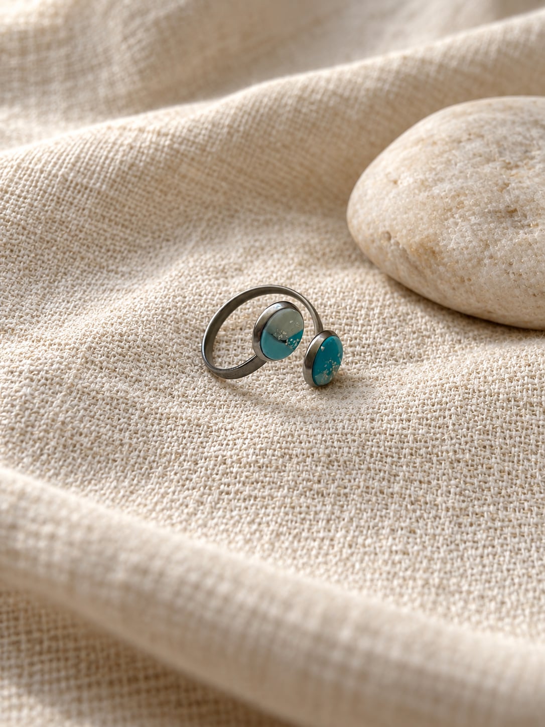Bague Ajustable - vue 6 - bijou artisanal Tipoïa Bijoux