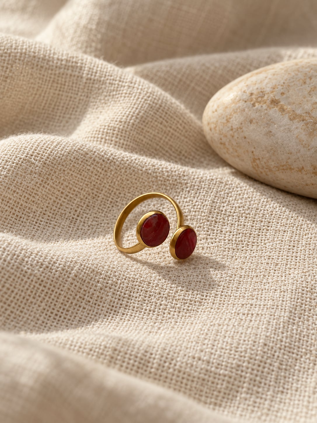 Bague Ajustable - vue 4 - bijou artisanal Tipoïa Bijoux